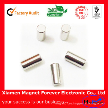 Neodymium Cylinder Magnet, Permanent Imanes, NdFeB Imanes